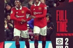 曼联逆转战胜对手，取得胜利